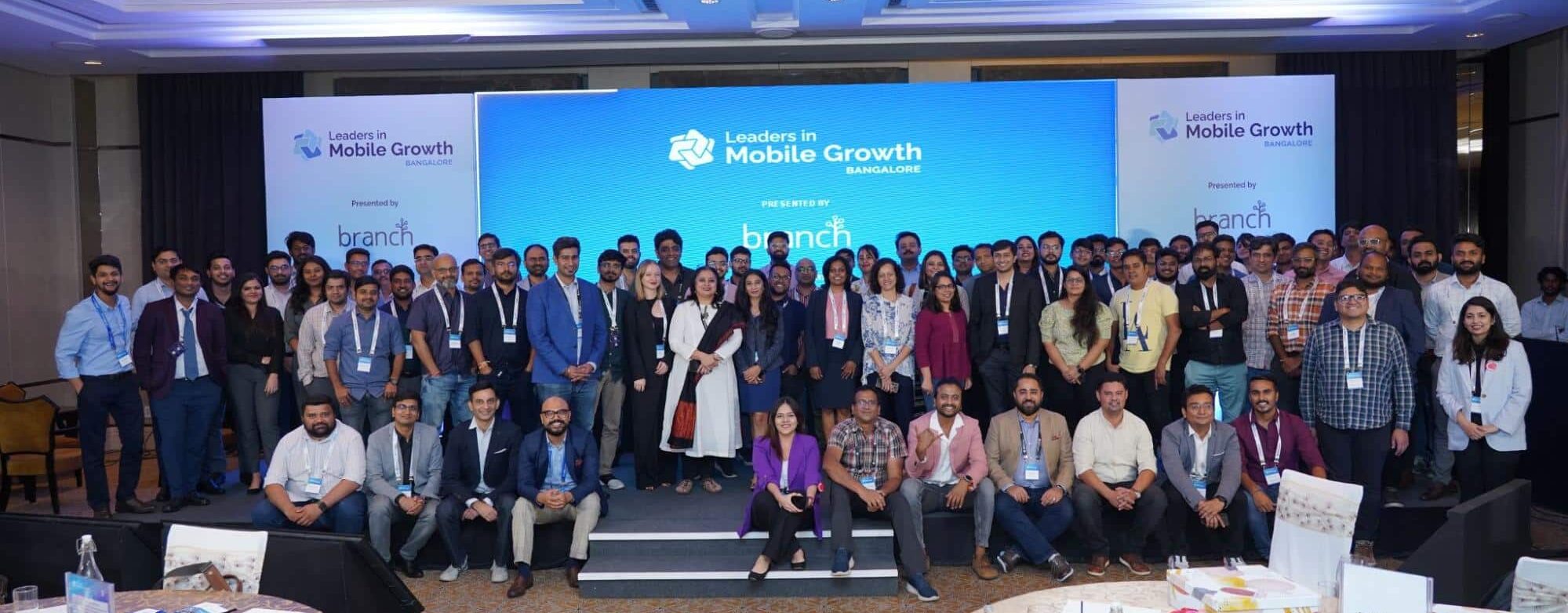 Attendees at Branch's LIMG Bangalore event.