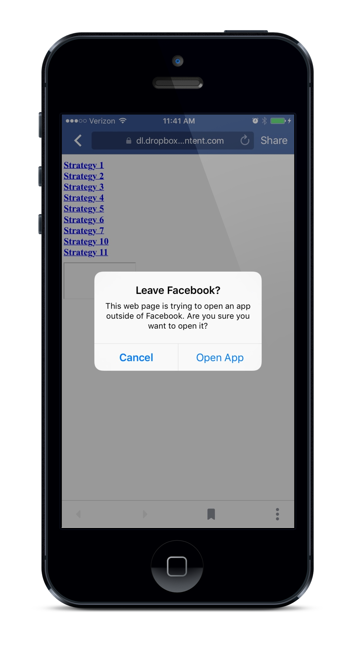 How to Deep Link Off of Facebook