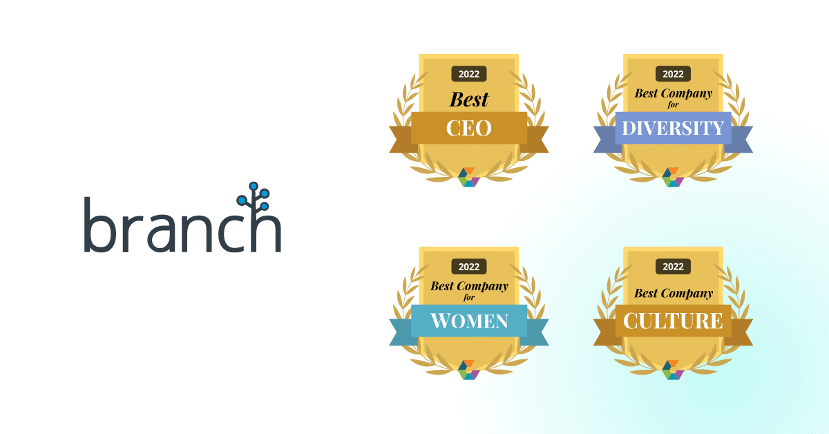 Image of Comparably Best Places to Work awards. This set of end-of-year honors recognizes the most outstanding workplaces of 2022: Best Company Culture, Best Company CEOs, Best Companies for Women (according to female employees), and Best Companies for Diversity (according to employees of color).