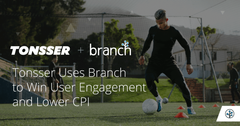 Tonsser Uses Branch to Win User Engagement and Lower CPI