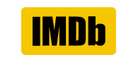 IMDb logo with yellow text on a black background. IMDb logo with yellow text on a black background.