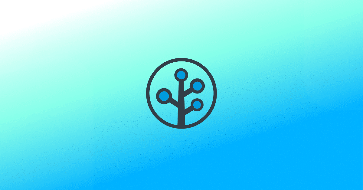 gradient with Branch glyph