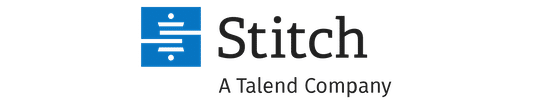 Logo of Stitch with a tagline 