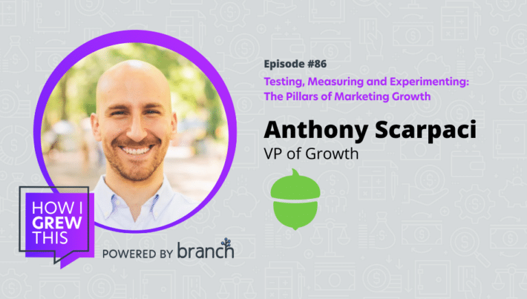 Anthony Scarpaci VP of Growth
