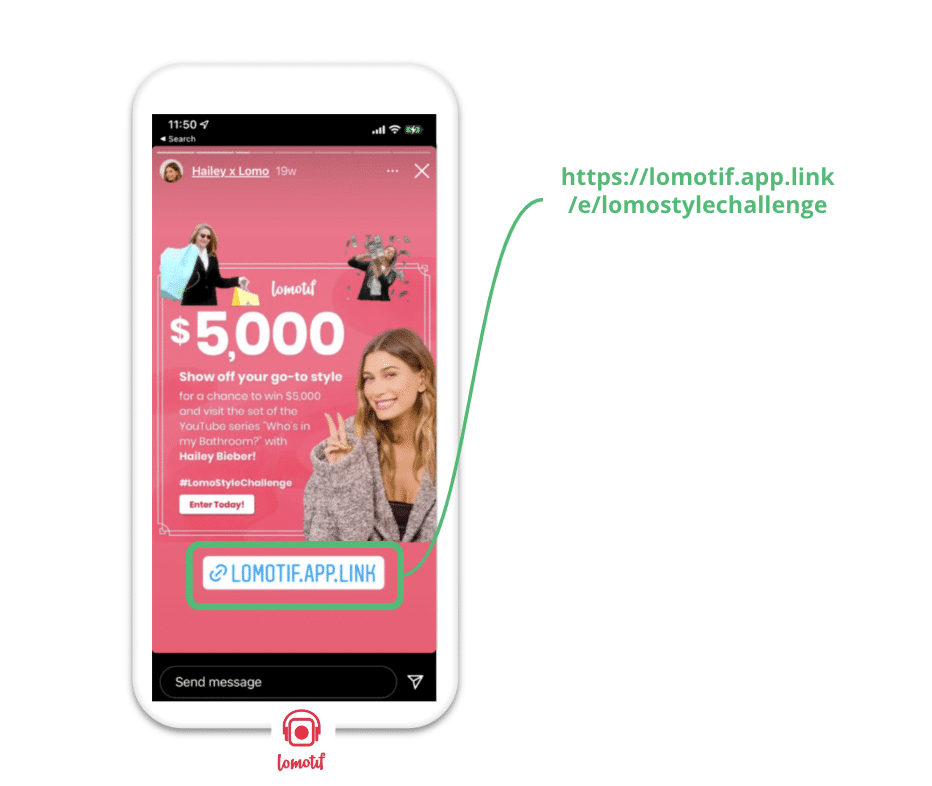 Example of influencer marketing campaign