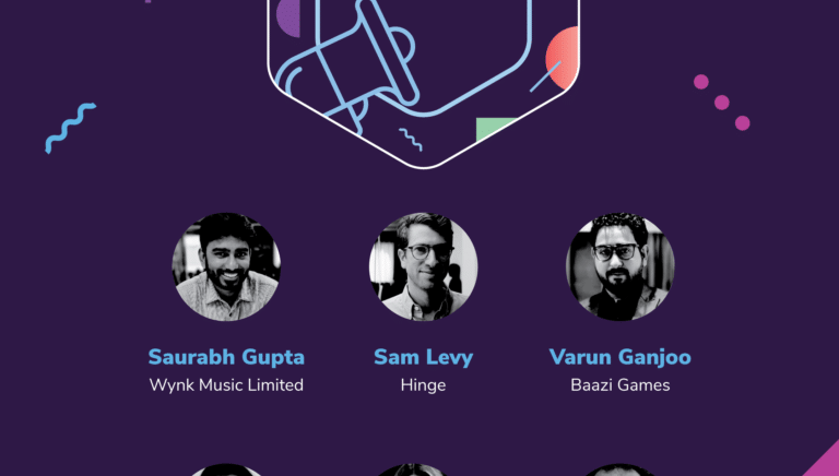 Award graphic highlighting nominees for the Best Mobile Viral Campaign at the Mobile Growth Awards, featuring various company representatives.