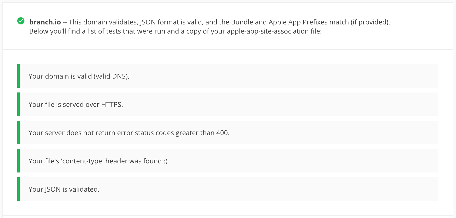 Universal Links Validator Universal Links Validator